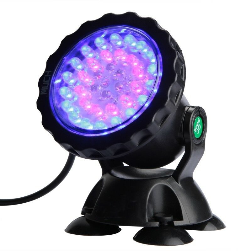 Luz Led Sumergible Multicolor Fuente Agua Acuario Rgb