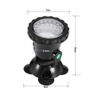 Alternative view of Luz Led Sumergible Multicolor Fuente Agua Acuario Rgb